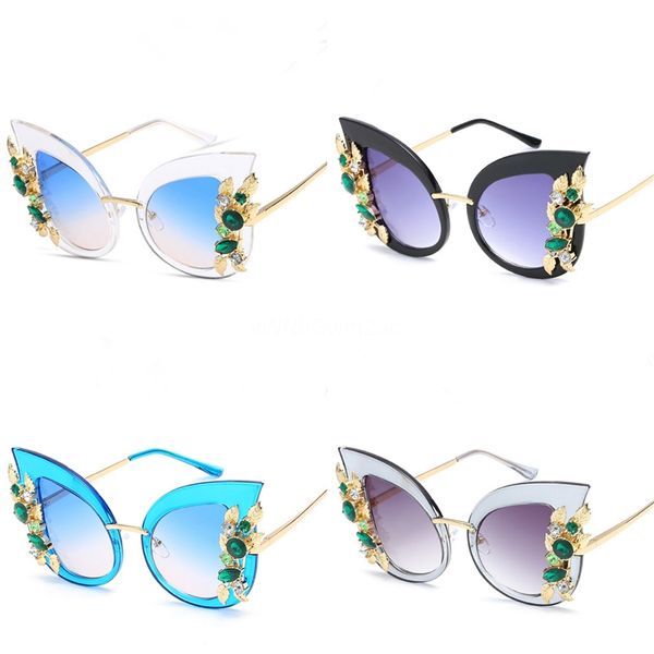 

2020 retro sports sunglasses for women fashion buffalo horn glasses almond series rectangular transparent lens silver gold sun glasses #7592, White;black