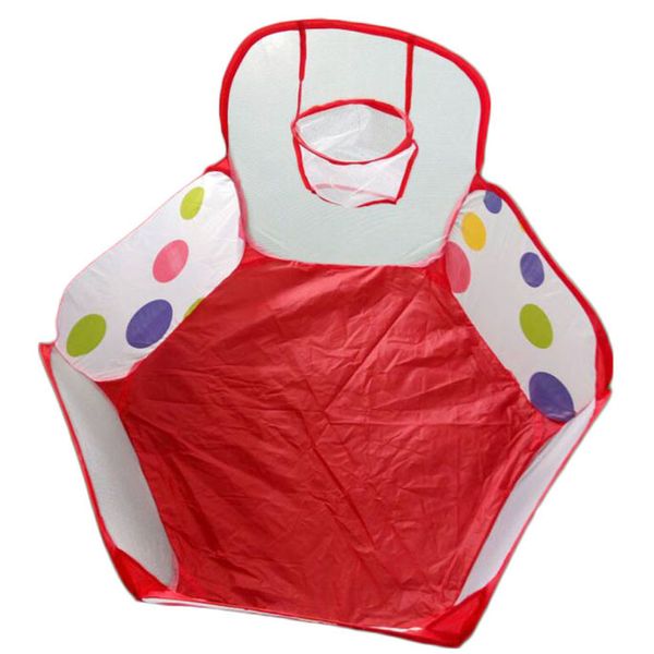

up hexagon polka dot children ball play pool tent carry tote toy