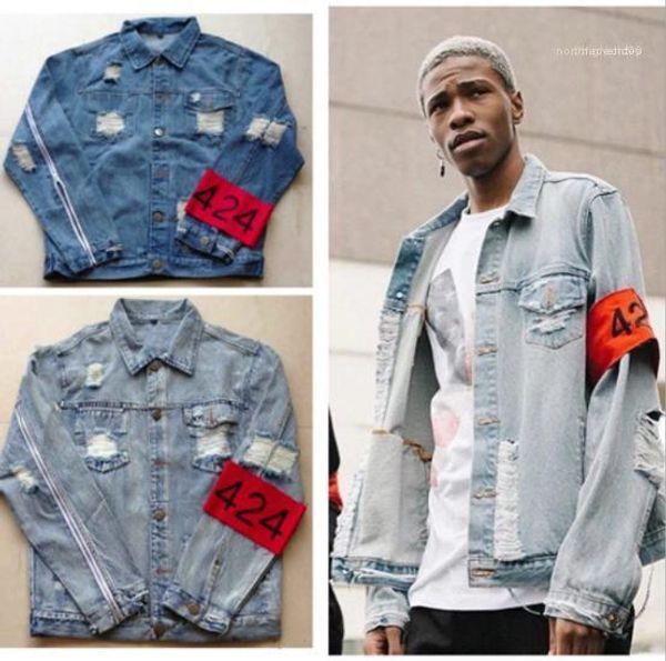 

hip hop streetwear casual apprel gd mens autumn designer jean jackets solid color lapel neck long sleeve homme clothing, Black;brown