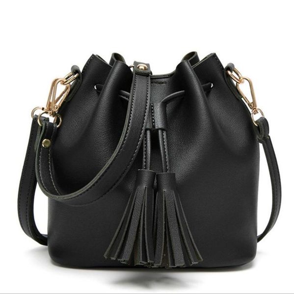 

2020 new fashion ms. simple tote bag wild girl shoulder messenger bucket bag women hand bags