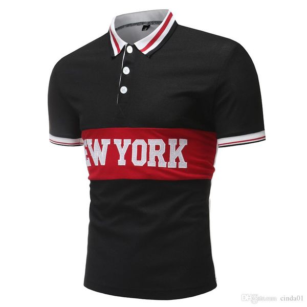 

мужские панельные печатные повседневные рубашки летние дышащие мужские простой дизайн с коротким рукавом тройники, White;black