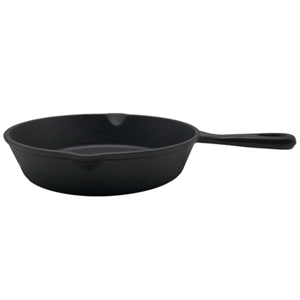 

mini not sticky casting iron pan stone layer frying pot saucepan small fried egg pot use gas and induction cooker