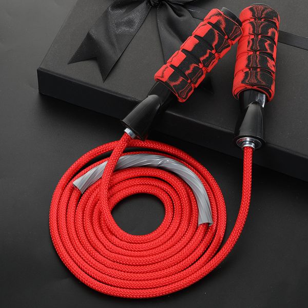 

2020 new skipping rope fitness exercise fat burning jump rope suitable for students weight training skipping wholesal
