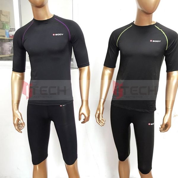 

x bodi xbody ems electrostimulation suit for fitness training machine used for gym fitness sports yoga club 47% lyocell oem
