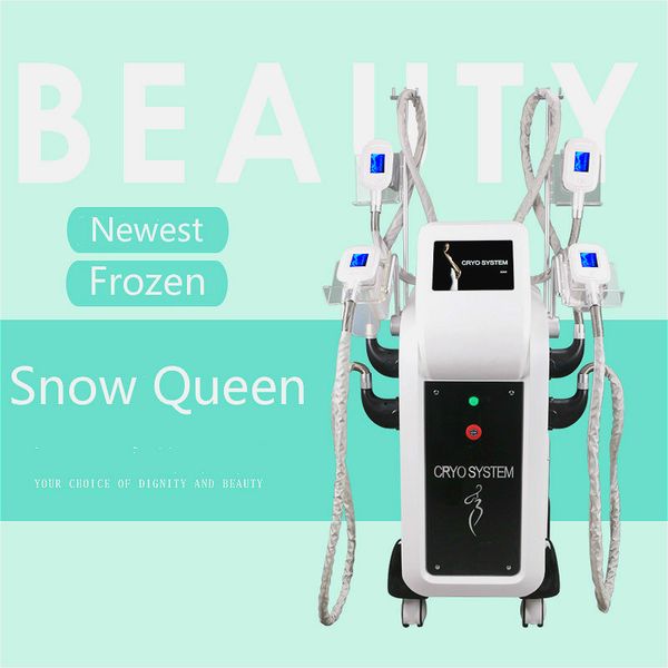 

новые крутые уменьшая замораживание жиров с 4 ручки cryolipolysis жира замораживания машины kryolipolyse уменьшение липолиза cryo тучная зам