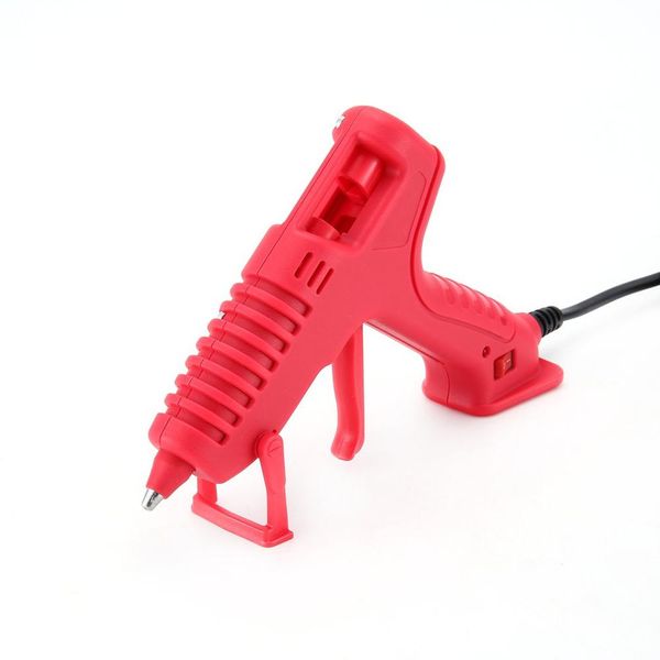 

uk type melt glue gun with glue stick rj801 30w for diy handwork toy repair tools electric heat temperature guns