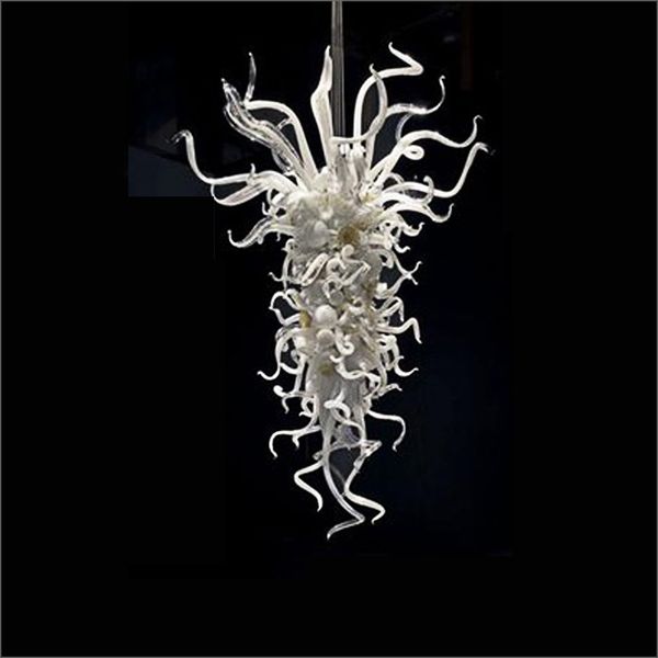 Custom Decorative Fantastic Mouth Blown Glass Chandelier Lightings High Ceiling Decoration Well Designed Home Chandelier Lighting Rustic Pendant