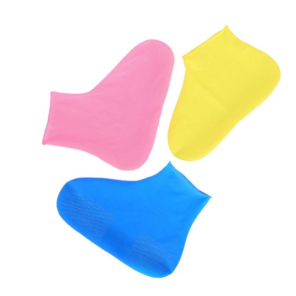 

summer antiskid waterproof rain shoe boots cover water playing shoes antiskid and rain proof shoe cover 2pcs/pair kha091