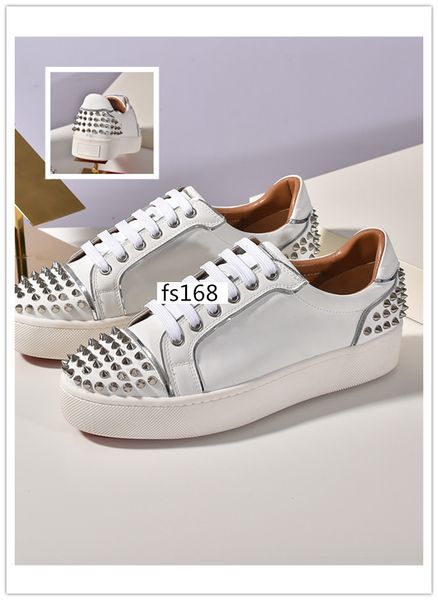 

топ новое прибытие кристалл спайк носок донна плоским дизайнерские кроссовки роскошные мужские красные днища обувь женская заклепки плоские, Black