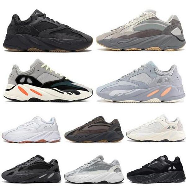 

inertia 700 kanye west wave runner utility black men women designer sneakers new v2 tephra reflective running shoes size 5-11.5