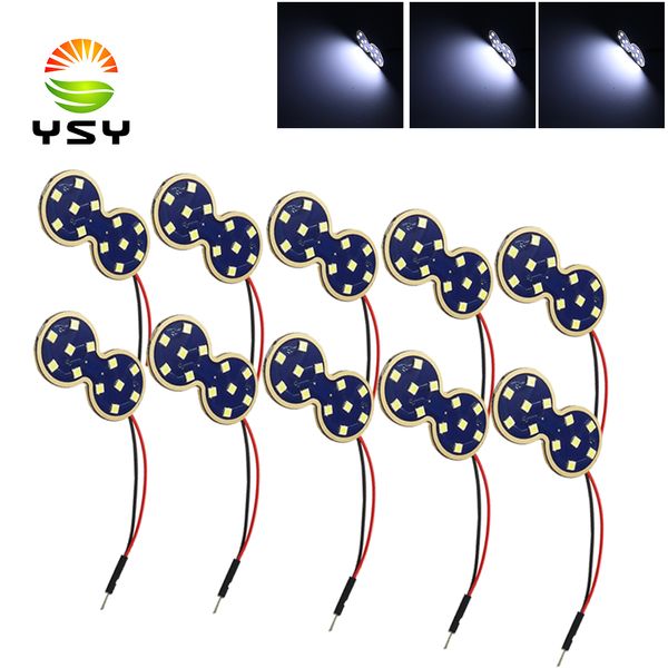 

ysy 10pcs canbus error c5w c10w 3030 12smd led panel light car reading map lamp auto dome interior bulb