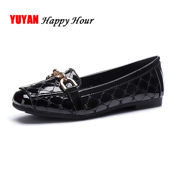 

women shoes flats designer shoes women luxury loafers fashion women's flats office ladies a534, Black
