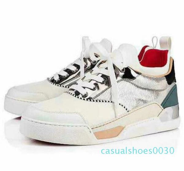 

factory direct casual shoes aurelien sneakers flat women,men red bottom perfect quality casual outdoor trainer perfect gift c152 c30, Black