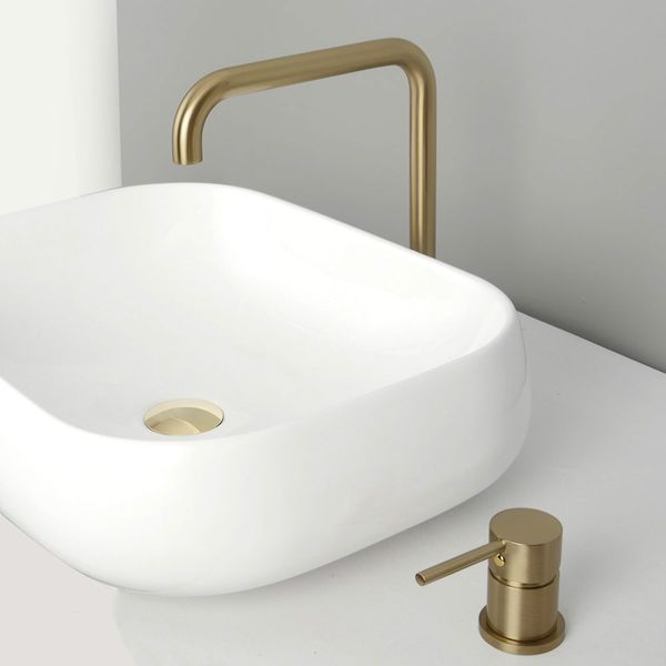 

separated basin water mixer tap deck mount bathroom faucet brass black & brushed gold & rose and cold water mixer faucet