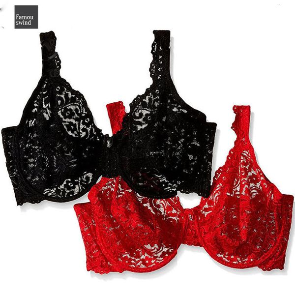 

женщины push up bra bralette sexy косточки полного кружевной бюстгальтер push up лифчик бюстгальтеры для женщин soutien ущелья, Red;black