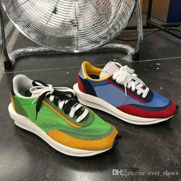

sacai new 2019 x ldv waffle racer тренеры на рассвете мужские кроссовкиженская модельер breathe спортивные кроссовки eur 36-45