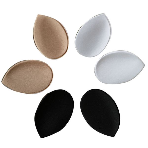 

1/3pair sponge bra pad women invisible swimsuit bikini inserts padding cup insert push up bra pads intimates accessories, Black;white