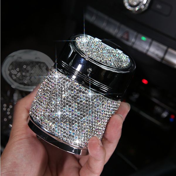 

1pc car ash tray accessory universal diamond multi-purpose replacement