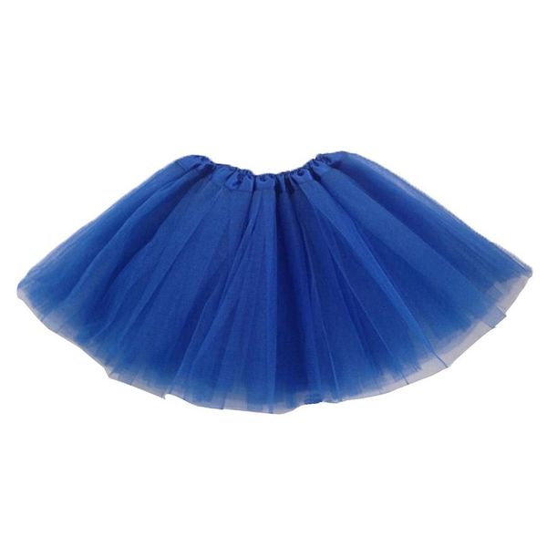 

Kids Girls Modern Ballet Dressing Fairy Tutu Skirt Dark blue