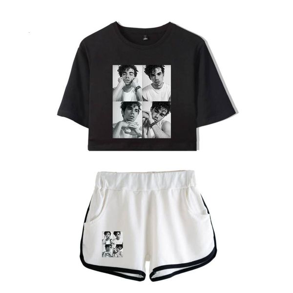 

2019 james Â· bois cameron boyce shorts suit female, Black;blue
