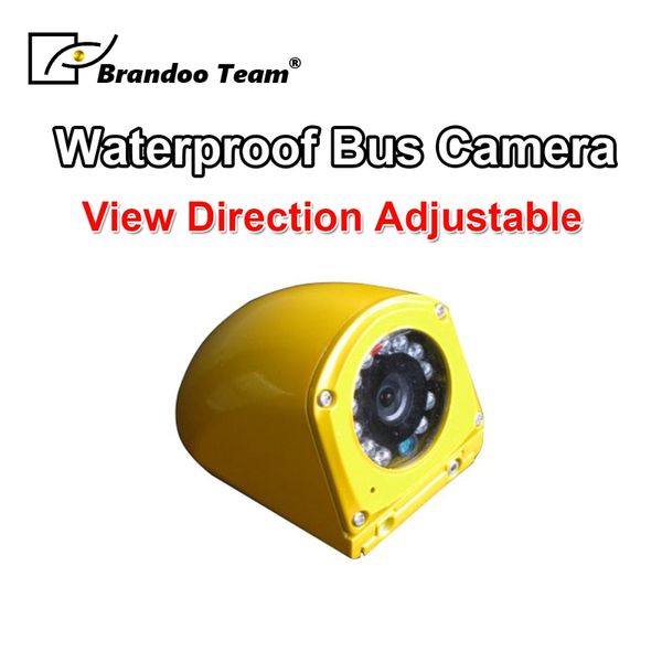 

yellow colors ahd ir car camera waterproof side view camera for bus