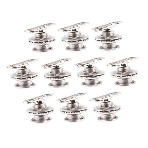 

10pcs boat canvas snap canvas turn button twist lock 316 stainless steel