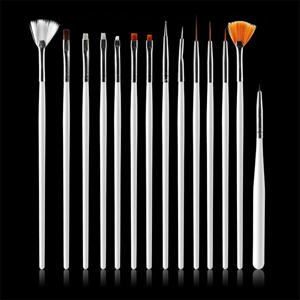

manicure supplies tool manicure line drawing pen/manicure fluoresent marker 15 set/hua bi special offer