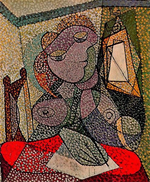 

pablo picasso classical oil painting portrait of woman portrait de femme surrealism 100% handmade by experienced painter picasso630