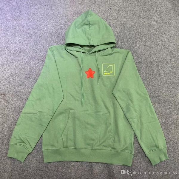 

20fw нового olive толстовка женщина мужчины толстовка мужские хип-хоп, Black