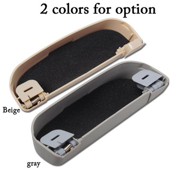 

1pc car abs sunglasses holder eyeglasses spectacle storage box case for mitsubishi asx lancer outlander pajero 2009+ accessories