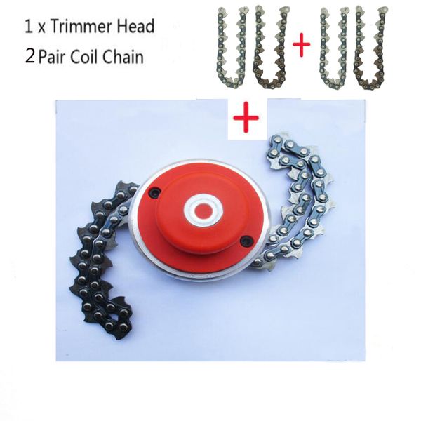 

universal trimmer head coil 65mn chain brushcutter with thickening chain garden grass parts trimmer for lawn mower