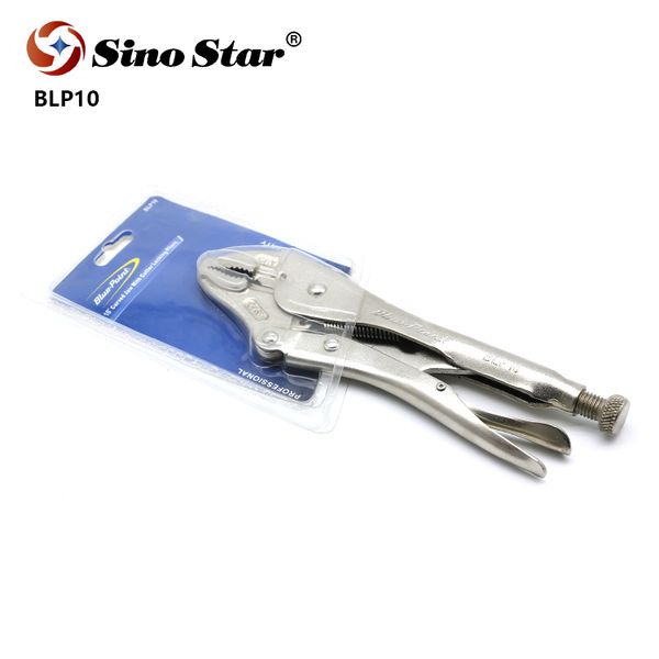 

snap on/ blue point blp10 straight jaws 10" locking pliers
