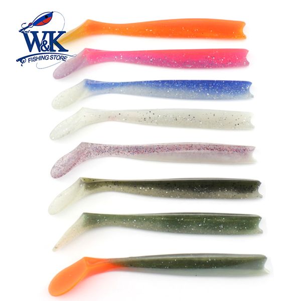 

w&k brand 14cm 13g soft lure 12colors big paddle tail fishing bait handmade silicon rubber soft bait bass pike #h0901-140