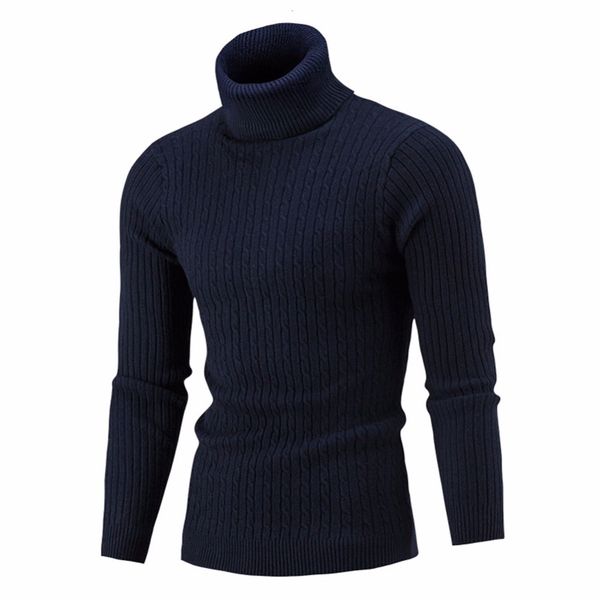 

sweater pullover men 2019 male brand casual solid color knitt simple sweaters men comfortable hedging turtleneck mens sweater, White;black