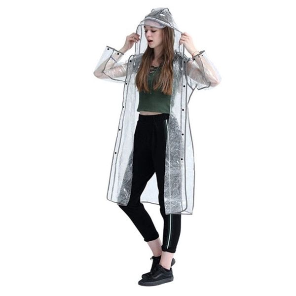 

new 2019 reflective lightweight transparent durable hooded waterproof raincoat professional recycling poncho