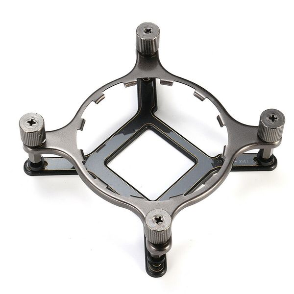 

holder cpu fan bracket set accessories professional support computer cooling back plate radiator mount stable for intel lga 1156, Slivery;brown