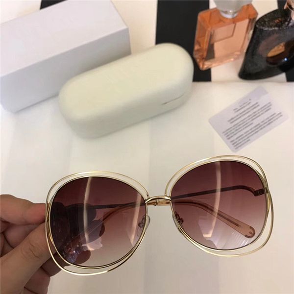 

ce117s butterfly gradient tinted sunglasses uv400 eleglant women star-style metal designed sunglasses 50-20-140 with full-set packing