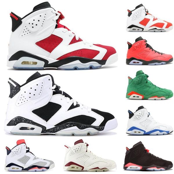 

with box men black infrared 6 6s basketball shoes air men cny unc carmine tinker black cat j6 retro sneakers