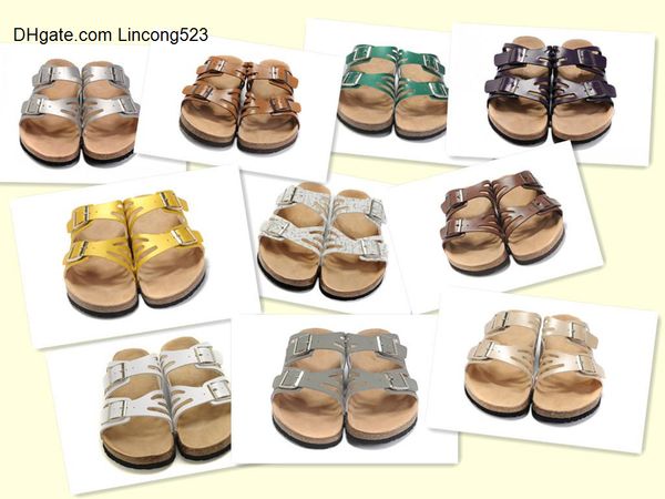 

2019 men s and women s leather europe and america quality slippers fashion trend slippers sandals outdoor indoor casual slippers size; 35-46, Black