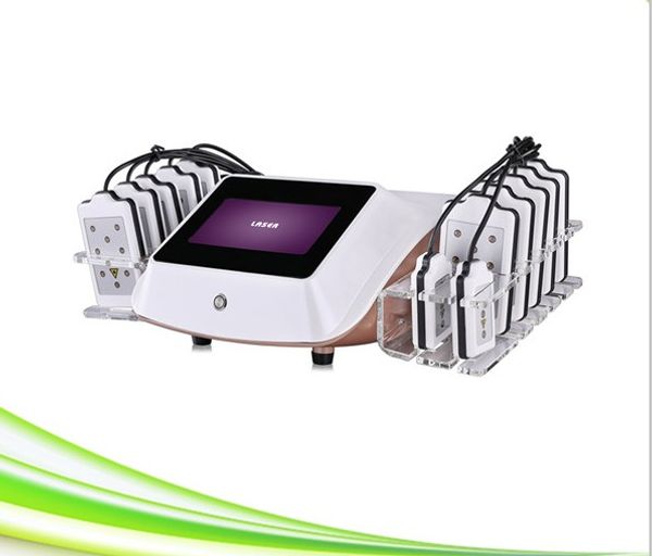 novo 14 almofadas de laser clínica de spa LipolaseR lipo preço da máquina de emagrecimento LipolaseR