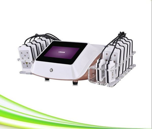 

new 14 pads spa clinic lipolaser lipo laser machine price lipolaser slimming