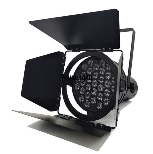

4pcs 370w led car show light 37pcs*10w cool white par 64 led theater motor exhibition par light