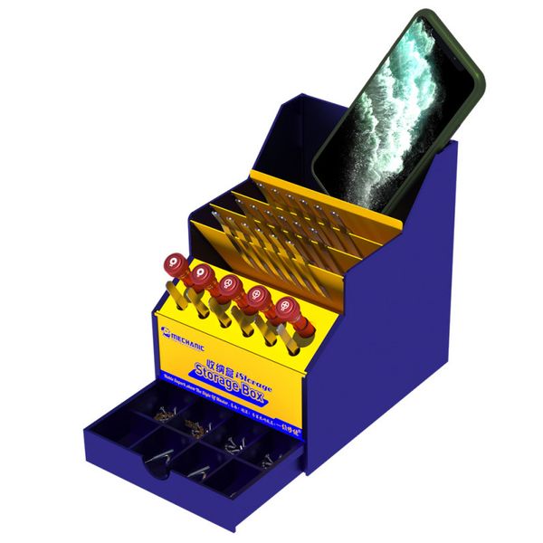 

mechanic pvc multifunction repairing parts tools box for mobile phone ic screwdriver tweezers repair tool storage box