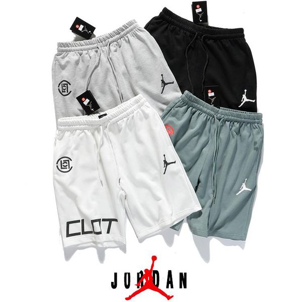 

20120 wholesale sports shorts men's summer quick drying basketball shorts asian size -2xl fashion running training pants 021301w, White