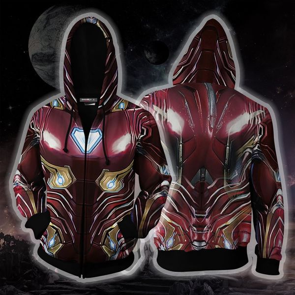 4: Jogo final New Ferro Men Cosplay Hoodied Hoodies Manga Longa Sueter Moletom