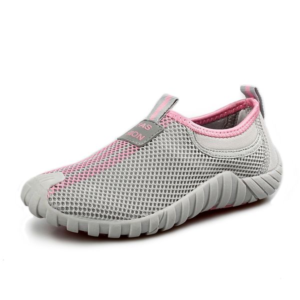 

women hiking shoes outdoor breathable ladies soft walking jogging sneakers slip on women beach water footwear pink blue
