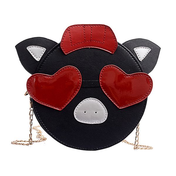 

cute bag female foreign funny chain pig pig bag ugly cute shoulder slung small round