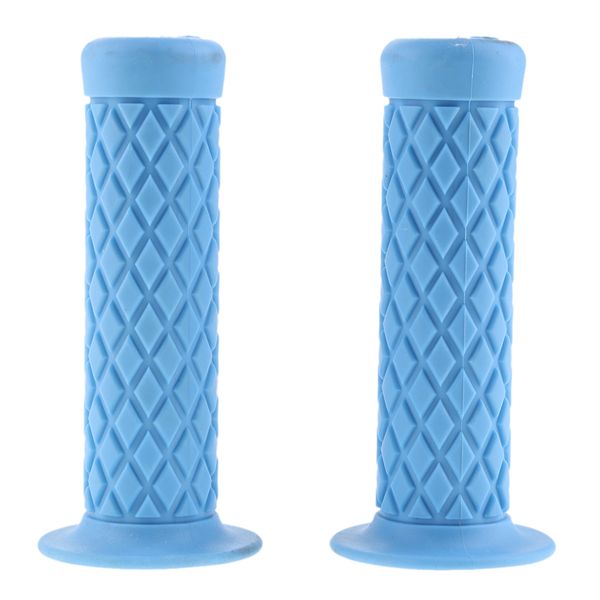 

1 pair vintage rubber motorcycle handlebars grips 7/8 22mm universal