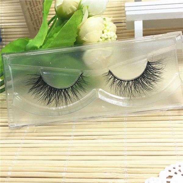 

1 pairs false eyelashes natural long fake lashes makeup long lasting extension eyelash real mink eyelashes for beauty