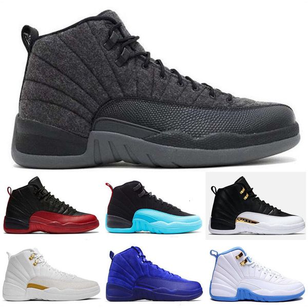

2020 jumpman 12 12s wntr winterized triple black mens kids basketball shoes trainers xii designer shoes sports sneakerskids ret